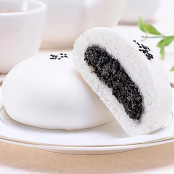 《紅豆食府》手工芝麻包 (4入/袋,共三袋)