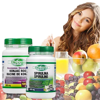 【Organika 優格康】暢活日記(藍綠藻+蒟蒻膠囊)