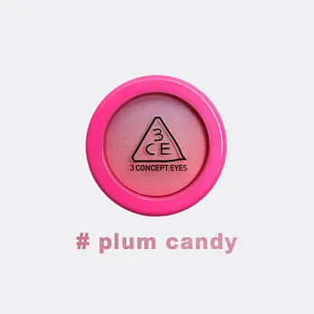 韓國 3CE 3CONCEPT EYES 持久顯色漸層腮紅-粉紅限定 4g (多款供選)plum candy