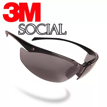 3M SOCIAL 魅惑黑超質感運動眼鏡