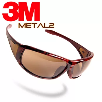 3M Metal2 紅玳瑁防霧運動眼鏡