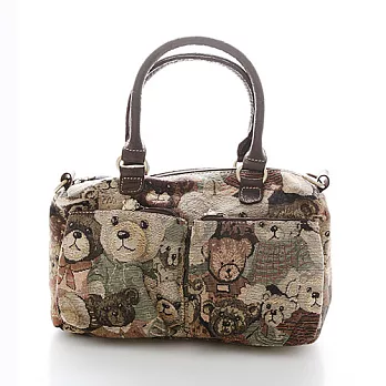 【DAV DANNY 大衛丹尼】經典熊系列-可愛維尼小熊兩用包