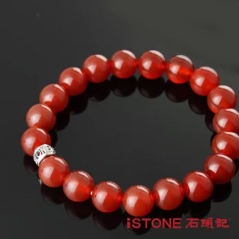 石頭記 真心相伴10mm手鍊-好運紅瑪瑙