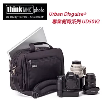 thinkTANK 創意坦克 Urban Disguise 50 V2.0 專業側背包系列 (UD50V2)黑