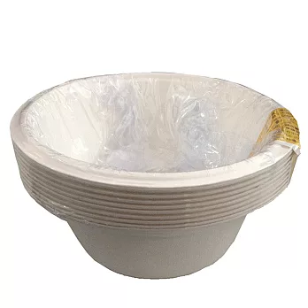 【凱堡】滿額:環保植物纖維飯碗500ML(10入)