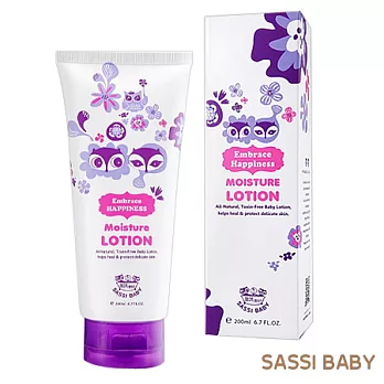 【SASSIBABY】誰洗寶貝潤膚乳:擁抱幸福配方(花香)200ml