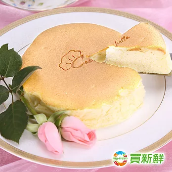 【買新鮮】【卡莎貝拉】北海道冰心乳酪蛋糕(六吋/230±15%/個)X2 ★免運