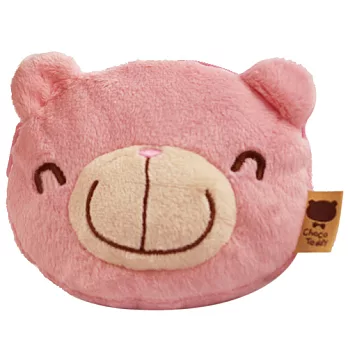 巧克力熊 零錢卡包-粉色