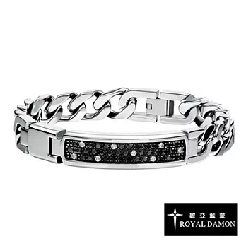 【Royal Damon羅亞戴蒙】『品牌奢華』手鍊 (大)