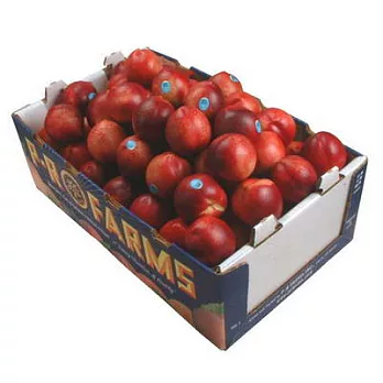 《阿洲水果》《美國》甜桃(油桃)(18斤)