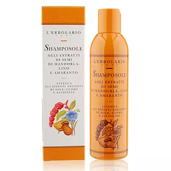 L’ERBOLARIO 蕾莉歐 紅莧亞麻修護洗髮精(200ml)