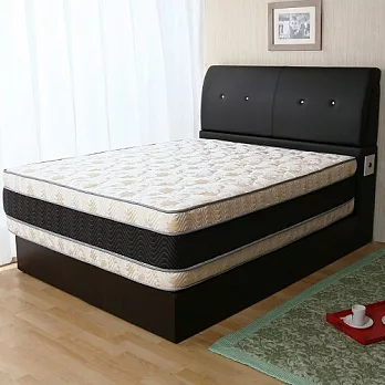 【契斯特】完美睡眠記憶膠高錳碳鋼蜂巢式獨立筒床墊-雙人