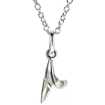 Dogeared 鯊魚牙 shark tooth 乘風衝浪手 銀色許願項鍊