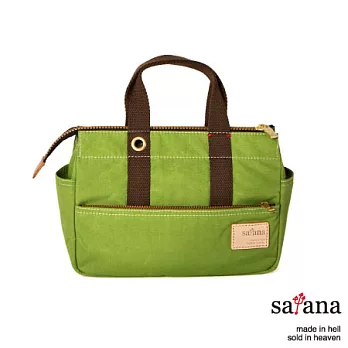 satana - 拿著就走輕巧手提包 -草綠色