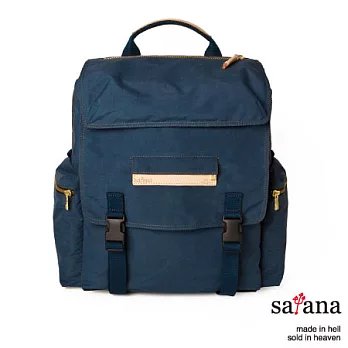 satana - 城市遊俠旅行後背包 - 午夜藍