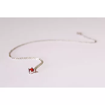 【UH】My Story -誕生石單鑽項鍊 - 天然石榴石