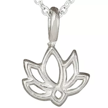 Dogeared 快樂小蓮花 happy lotus 嶄新的開始 銀色許願項鍊