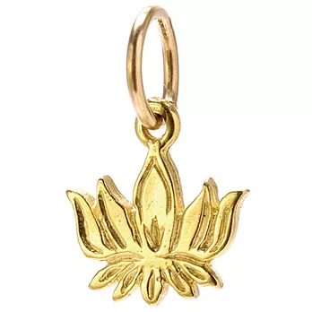 Dogeared 經典蓮花 lotus 超逸脫俗 金色許願項鍊