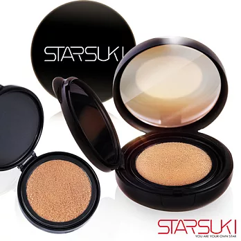 STARSUKI 韓國進口 妝自然氣墊粉底霜 - 粉色 + 粉蕊補充包