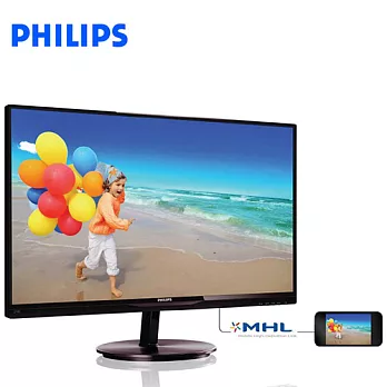 PHILIPS飛利浦 274E5QHAB 27型 Full HD LED液晶螢幕