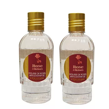 【L’OCCITANE】四個皇后玫瑰沐浴精 (250ml*2)