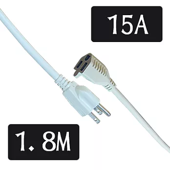 悠麗 三孔電腦中繼線 6尺 SD-102-06