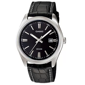 CASIO 俐落型都會成熟魅力男錶 MTP-1302L-1A