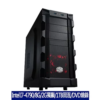 【GIGABYTE】Z97平台「魅影之華」I7-4790四核心/1TB固混碟/GTX750-2G獨顯 超值電競電腦
