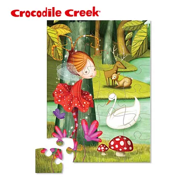 【美國Crocodile Creek】迷你造型拼圖系列-小仙女