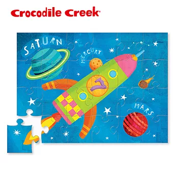 【美國Crocodile Creek】迷你造型拼圖系列-太陽系