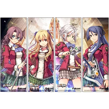 閃之軌跡限量海報 (開戰前奏曲-凝望) -4入