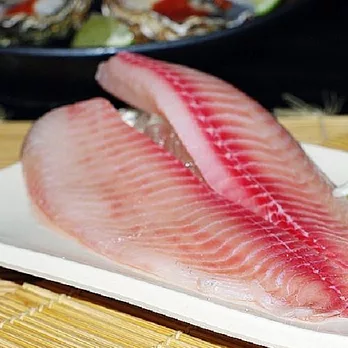 【上野物產】台灣鯛魚片(100g土10%/片),共10片