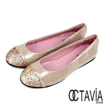 【OCTAVIA】精彩半圓系列 glitter亮面牛皮淑女休閒鞋 - 雅麗米36雅麗米
