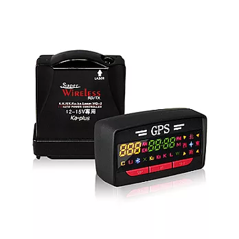 火狐狸 FIRE FOX GPS-A3 Plus (含外導) 衛星定位分離式全頻雷達警示器 (送免費安裝服務)