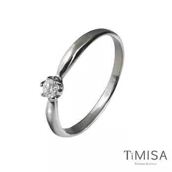 TiMISA《皇家璀燦》純鈦戒指