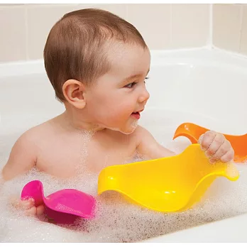 美國Skip Hop 洗澡小鴨子組 洗澡玩具 戲水3件組橘粉黃