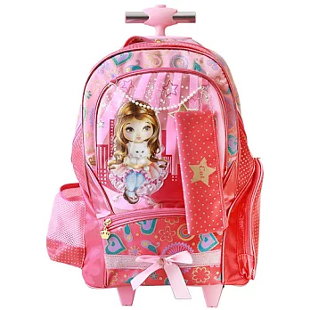 MAXPERO 城市甜心輕巧鋁合金單拉桿後背書包RH