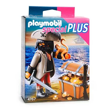Plamobil摩比公仔SP系列-4767海盜與寶藏