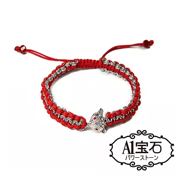 【A1寶石-買一送一】魅力小狐仙-銀線束口款-增強魅力、招財開運(老師推薦 開光加持)