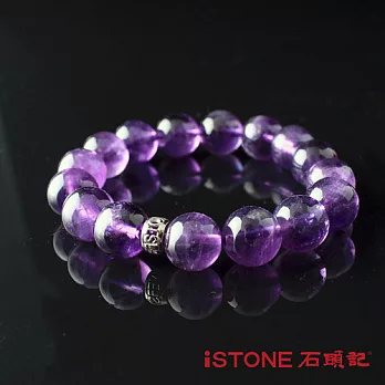 石頭記 真心相伴12mm手鍊-智慧紫水晶