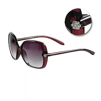 【Kelly C.】精鑲小花鑽飾太陽眼鏡(K121-65)