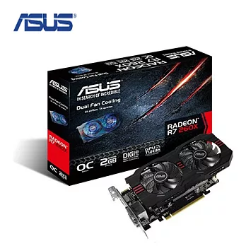 ASUS華碩 R7260X-OC-2GD5 顯示卡