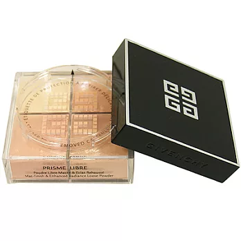 GIVENCHY紀梵希 新一代魅力4G幻彩蜜粉No1(4*3g)#2 TAFFETAS BEIGE