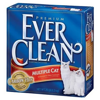 藍鑽EverClean低過敏結塊貓砂(紅標)25lb