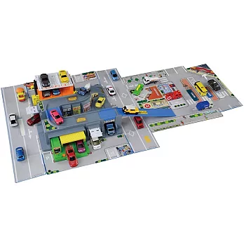 TOMICA交通世界-新立體地圖 停車場