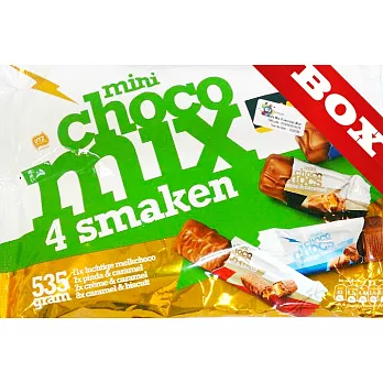 荷蘭 JUMBO 4種綜合口味巧克力 (535g/包)