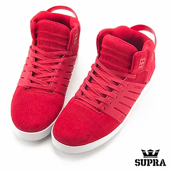 SUPRA 中筒滑板運動休閒板鞋9赤紅