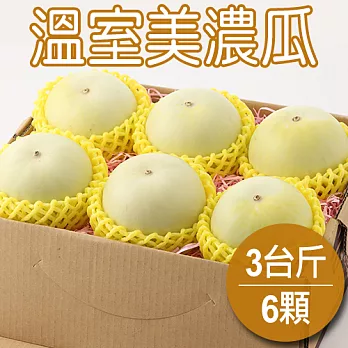 【農夫家】★溫室美濃瓜(香瓜)★甜度高/果肉綿密,3台斤免運