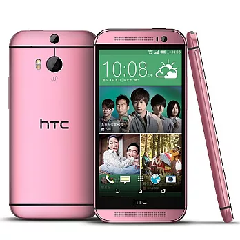 HTC ONE M8 16G 極致旗艦機(簡配/公司貨)粉色