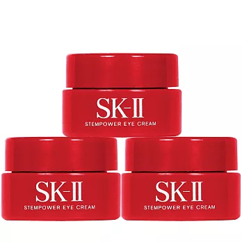 SK-Ⅱ 肌源新生賦活眼霜(2.5g)*3
